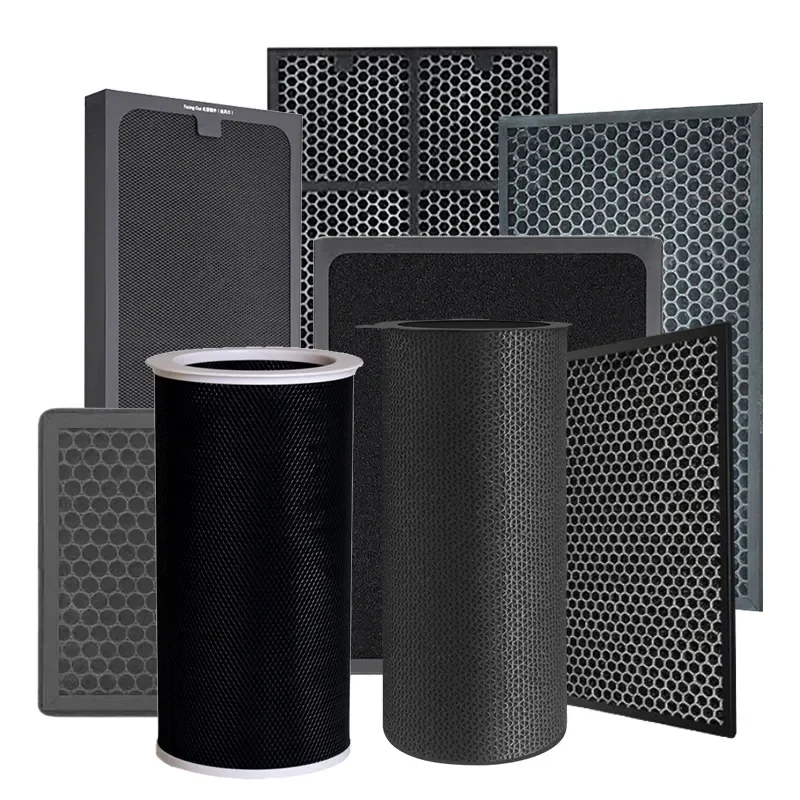 Wholesale Customization High Efficiency Carbon Air Filters Activated Carbon Filter Smoking Charcoal Filter For Household