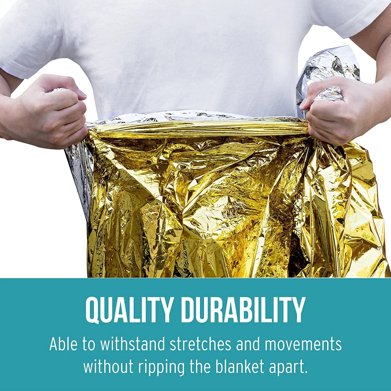 new Mylar Thermal Blankets emergency earthquake  survival kit for Outdoors
