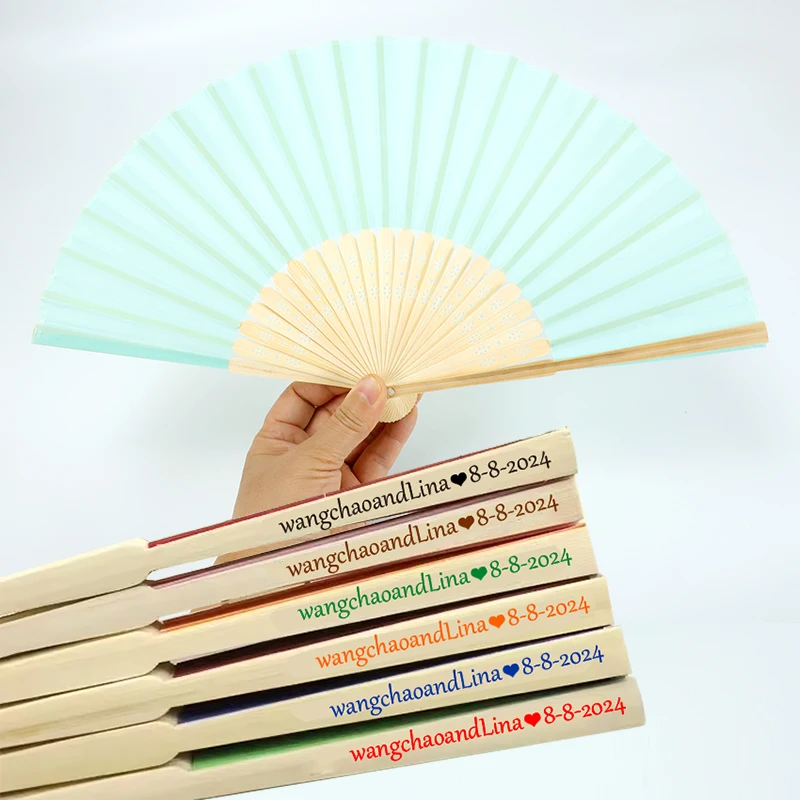 Chinese Hand Fan Elegant Bamboo Crafts for Cooling for Outdoor Activities