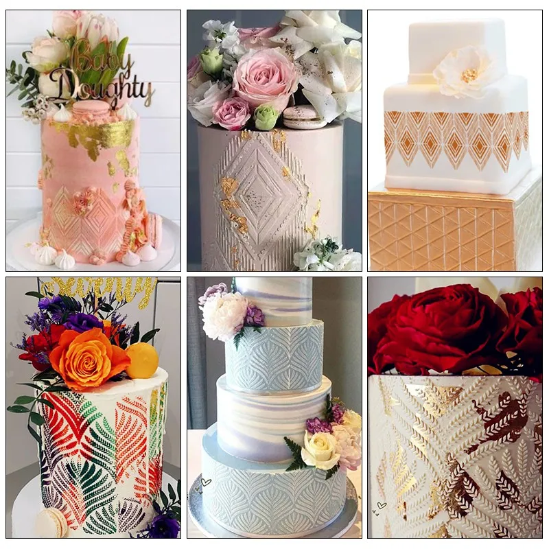 Wedding Cake Stencil Cake Tool Plastic Cake Plastic Decoration Stencils