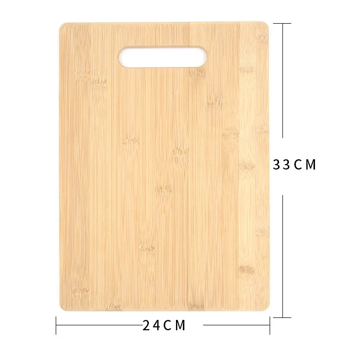 Бамбуковый набор разделочной доски из натурального дуба с квадратным узором лазерным логотипом одноразовый безопасный материал деревянной доской