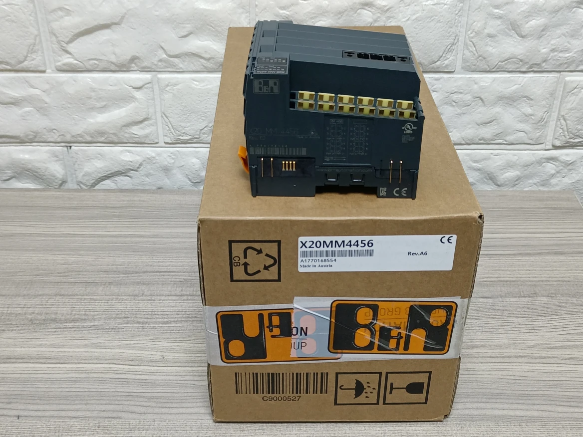 Original Brand New B&R X20MM4456 PWM Motor Bridge Module 4 outputs (H bridge) with PWM control 6A nominal current 16-bit