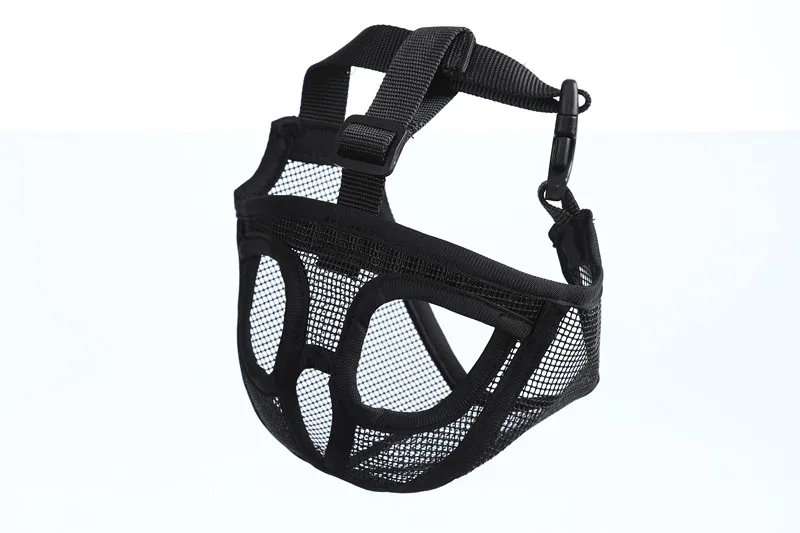 French BullDog Muzzle Breathable Mesh Dog Muzzle For Dogs