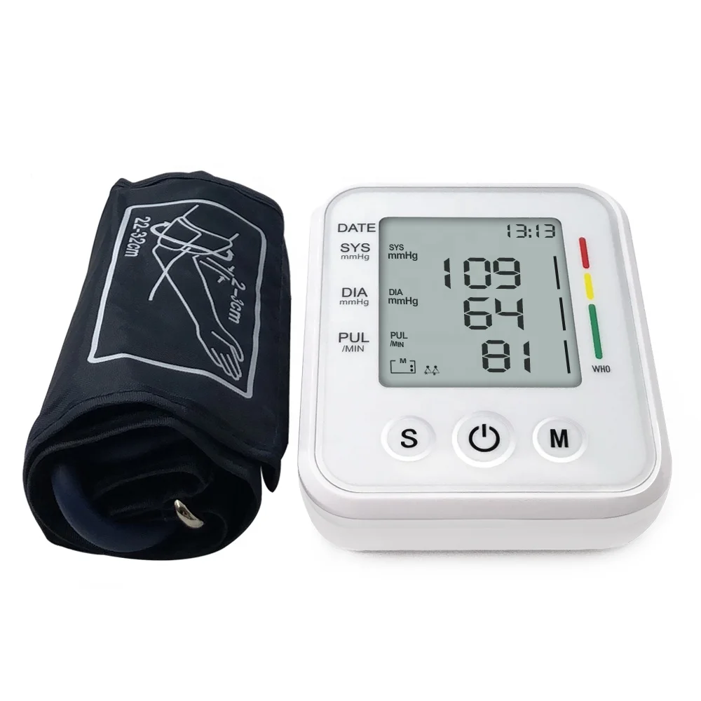 Best quality continuous blood pressure monitor rechargeable digital blood pressure monitor with CE