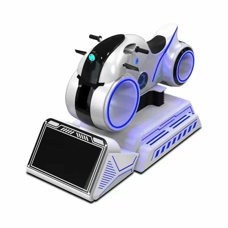 Hot Business 9D MR Indoor Motorcycle Simulator Dynamic Racing VR Motorbike Equipment for Home Amusement Park Use for Sale