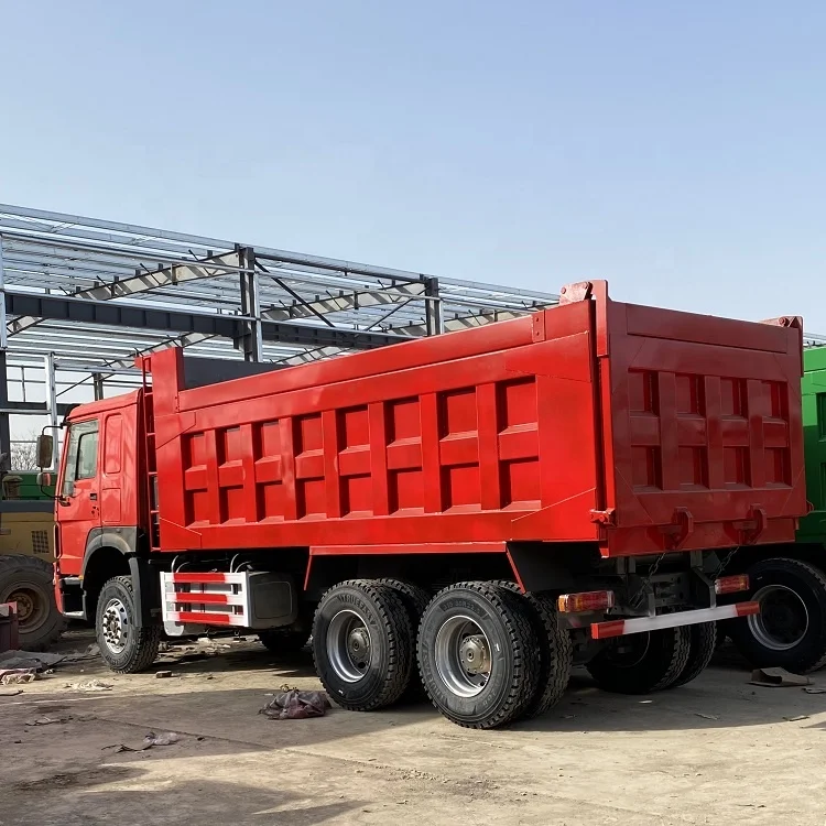 Fairly Used Second Hand China Sinotruk HOWO 6x4 Heavy Duty 371HP LHD Dump Truck
