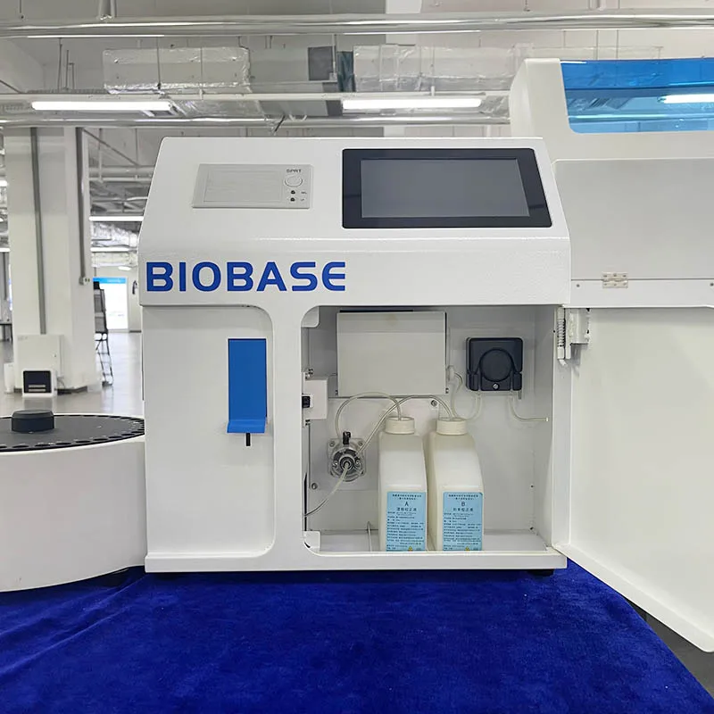 Анализатор электролита BIOBASE 7-дюймовый высокочеткий сенсорный экран автоматический мониторинг анализатор