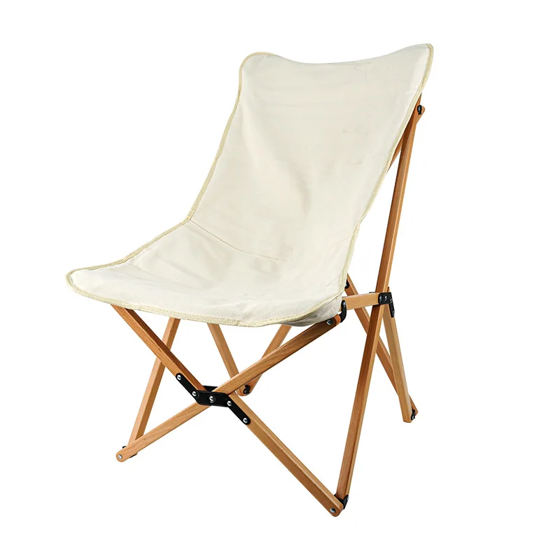 Folding Moon Aluminium Furniture Wing Camping Wood Wooden Beach Camp Garden Canvas Butterfly Outdoor Cast Iron Aluminum Chair