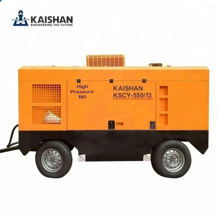  KSCY-550/14 5 550CFM 14.5bar 190hp дизельный винтовой воздушный компрессор для