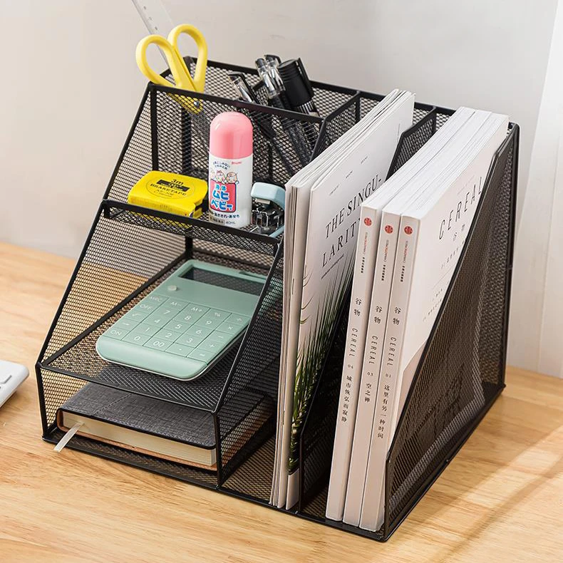 Assemble  Multifunctional Magazine Stand Magazine Holder Document Storage Organizer and Accessories