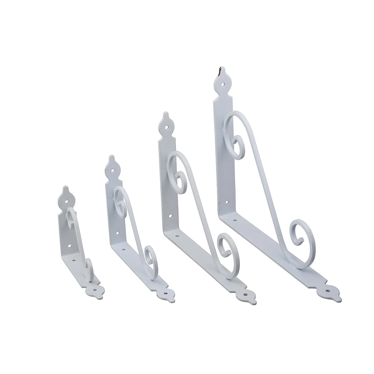 New Original Iron Wall Mount Shelf Bracket for Wood Support