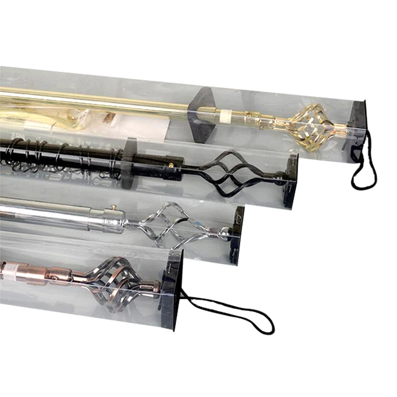 28 mm metal curtain rods and accessories curtain poles with  hollow ball curtain head