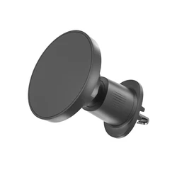 Adjustable bracket magnetic 15W fast wireless charging car phone holder mobile phone holders with charger for car air vent