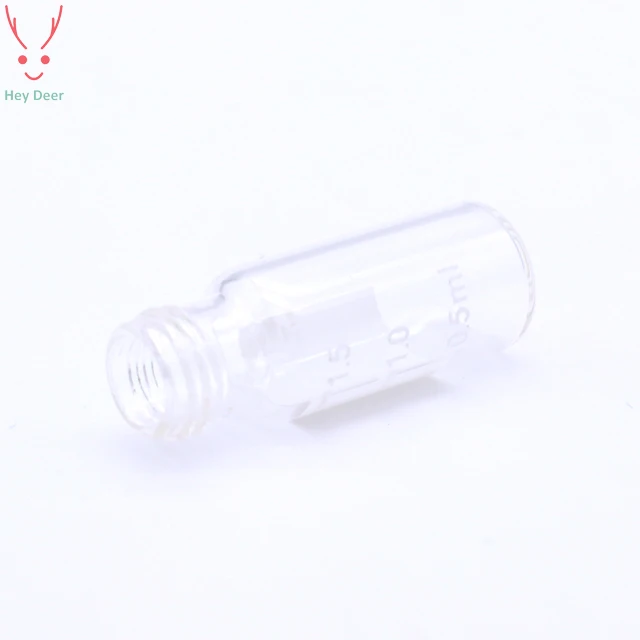 1.5ml Clear Transparent Autosampler Glass Vial