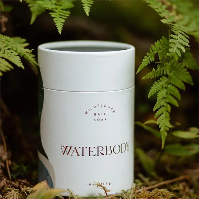 Luxury Custom Tea Cylinder Packaging Biodegradable Round Coffee Package Tube Eco-Friendly Recycled Paper Tube For Tea