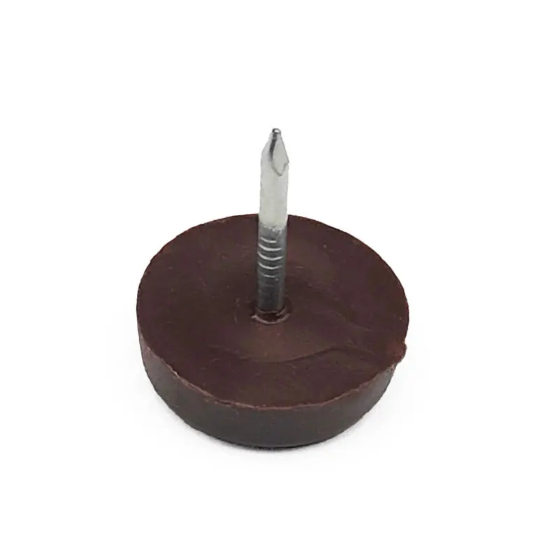Factory Direct Easy Moving Nail-On Plastic Glides Furniture Foot Pad Furniture Glides For Wooden Furniture