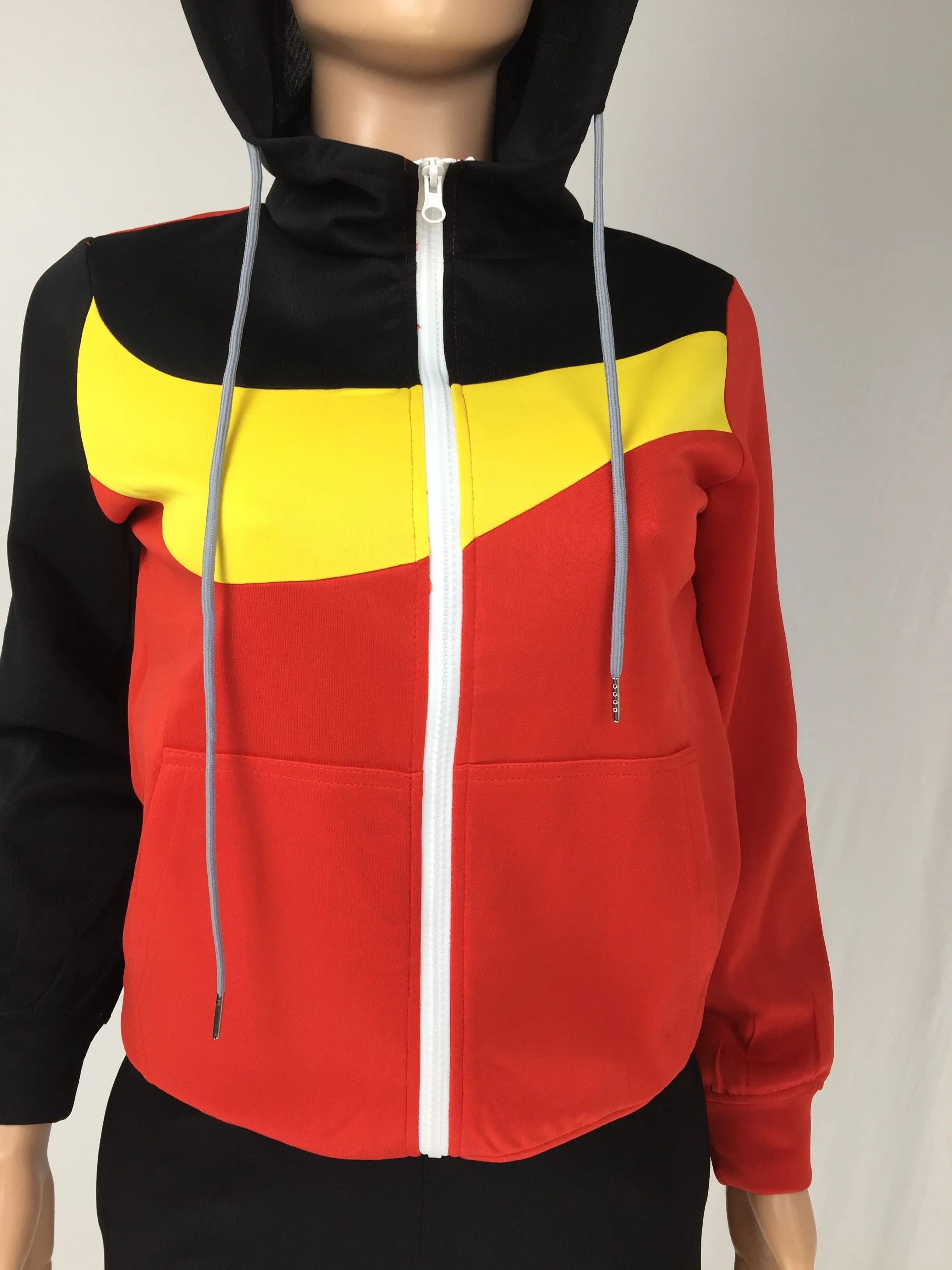 Brand Custom Women Hoodies Two Piece Set Sweat Suits Zipper Jacket Winter Fall Clothing 2021 Fashion Joggers Tracksuit Set