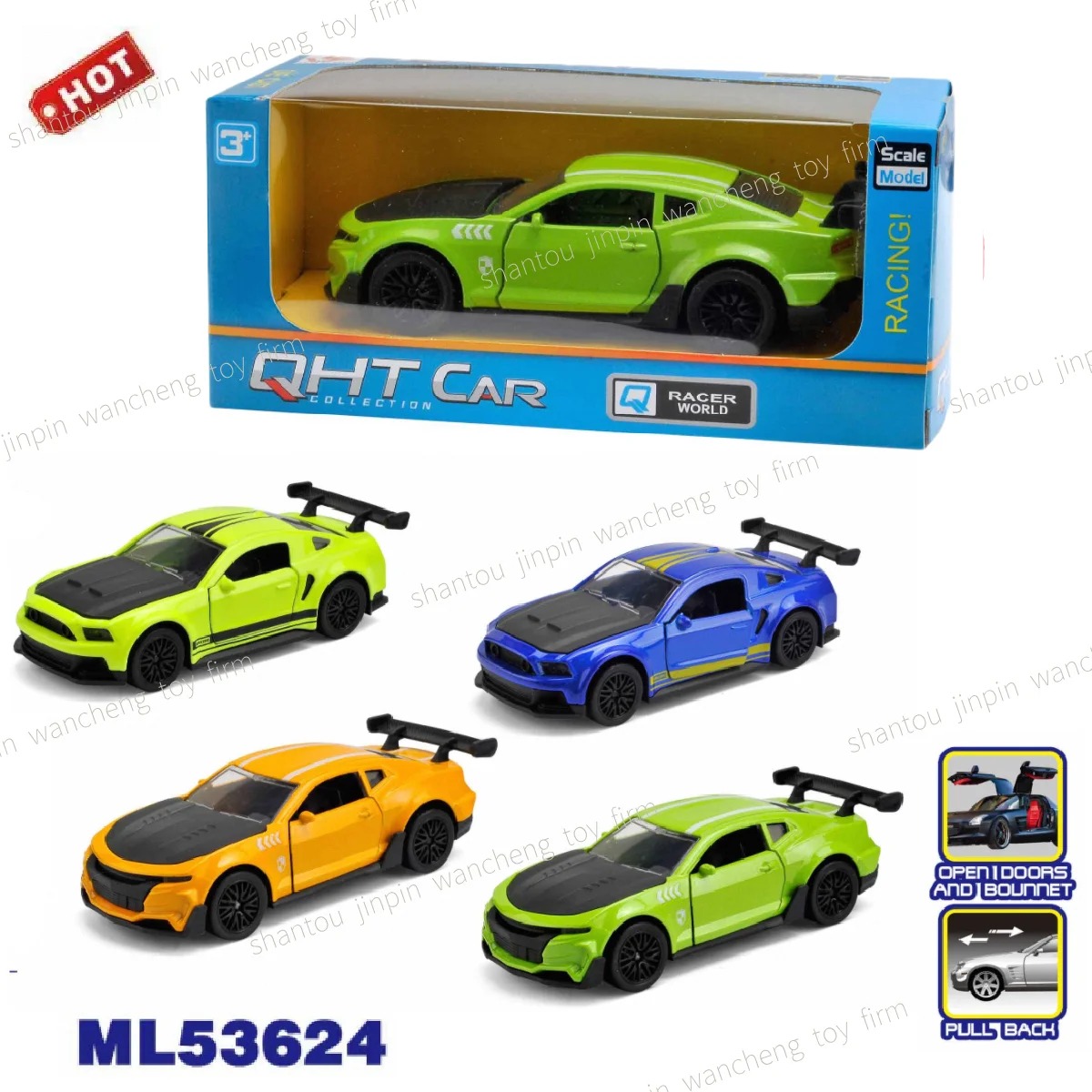 New Style 1:32 Diecast Model Car Zinc Alloy Toy Cars Scale Model baby toys Cars For collection door can oppen