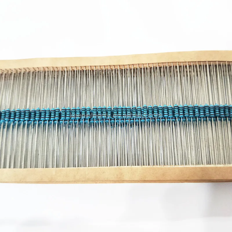 600pcs/lot 30 Values 1/4W 0.25W 1% Metal Film Resistors Assorted Pack Kit Set Lot Resistors Assortment Kits