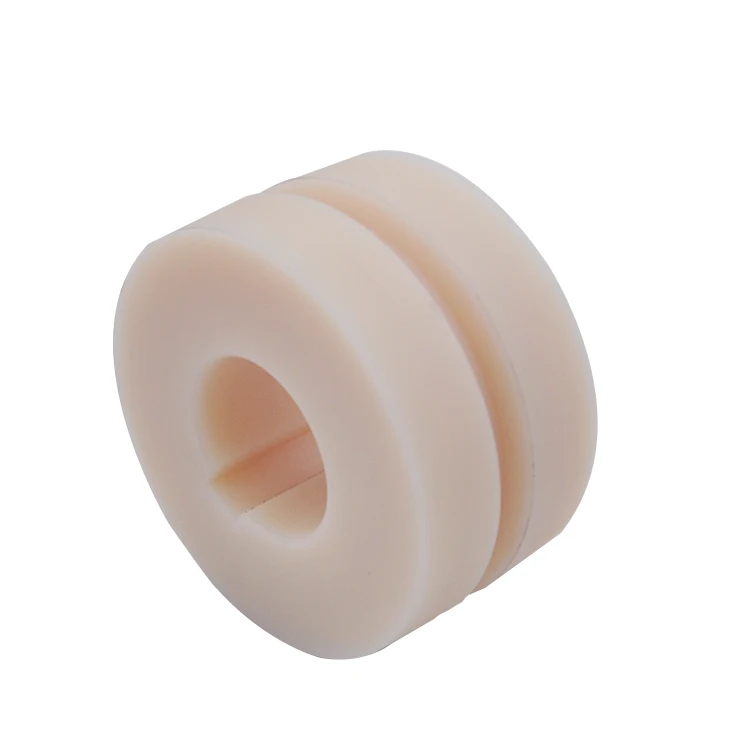 Self-lubricating nylon sleeve processing wear-resistant nylon support fixed block processing nylon block