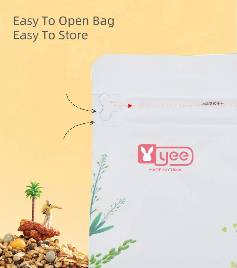 Wholesale Yee High Quality Hamster Food Small Rodents Pets Freeze-dried Mix Seed Grain Feed Food For Hamsters