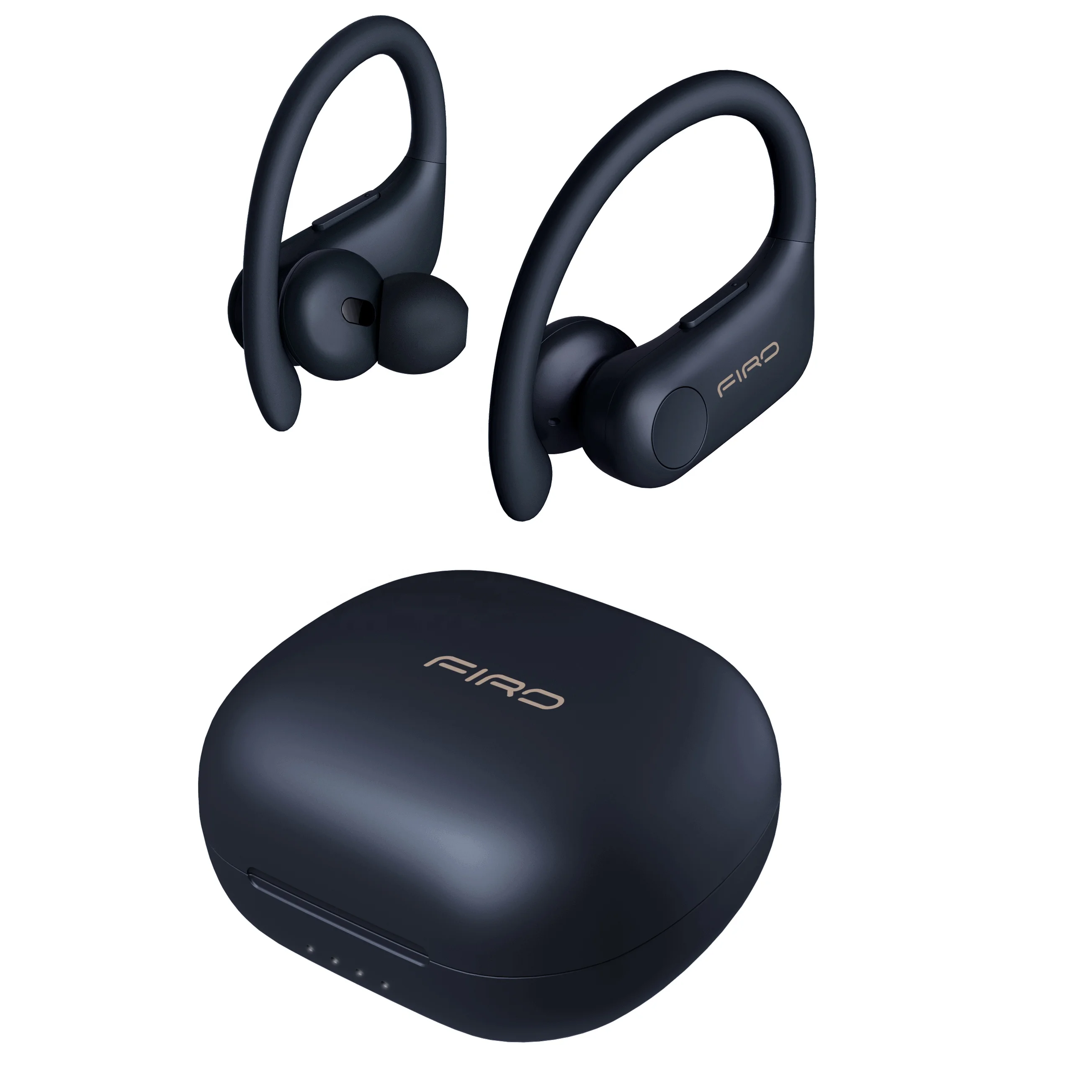 Шумоподавление Спорт сенсорное управление Hi-Fi стерео TWS ушной крючок гарнитура беспроводные Bluetooth наушники