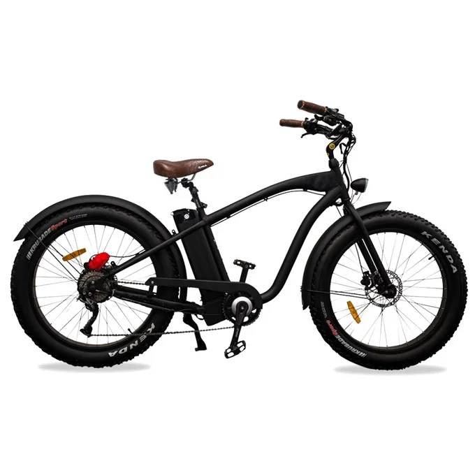 Fat tire mountain beach cruiser 4.0 inch  500W electric bike
