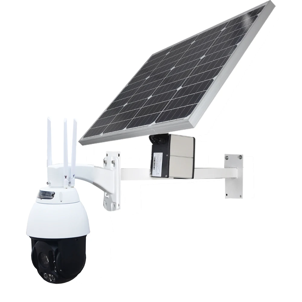 
CCTV Security Outdoor Solar Li-battery Power Energy wireless 3G 4G LTE PTZ Camera IP 1080P 20X Zoom Night Vision 150M P2P CAMHI 