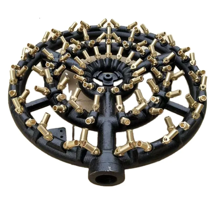 New Product 104 Brass Nozzles  Gas Cast Iron Jet Burner  For Commercial Kitchen Equipment
