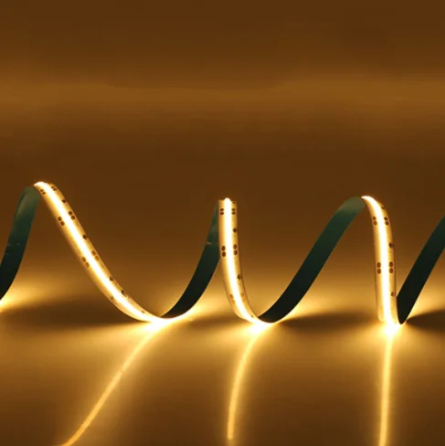 No dot high end led chip flexible ribbon  tape rope 24V cob led strip light