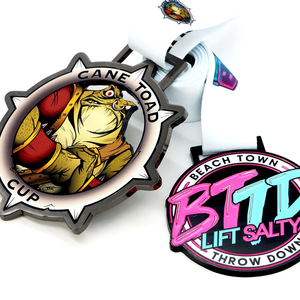 Hot Sale Custom 3D Metal Rugby League Medals