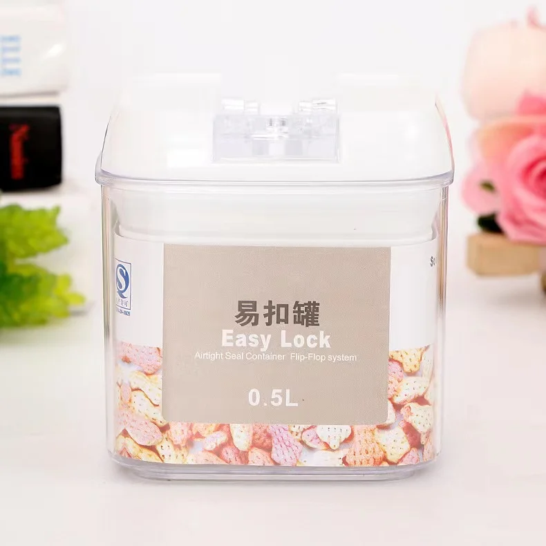 Hot sale kitchen plastic container dried fruit food storage fresh-keeping box