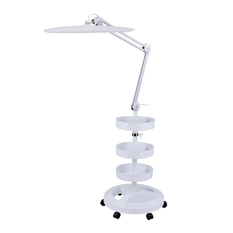 9501LED-FS2 eyelash extension beauty salon nail led desk lamp for lash magnifying lens lamp floor stand work task beauty lamp