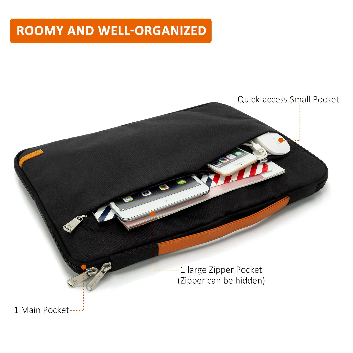 Оптовая продажа на заказ 13/14/15/16 дюймов Компьютерная сумка для планшета портативный водонепроницаемый чехол ноутбука мужчин