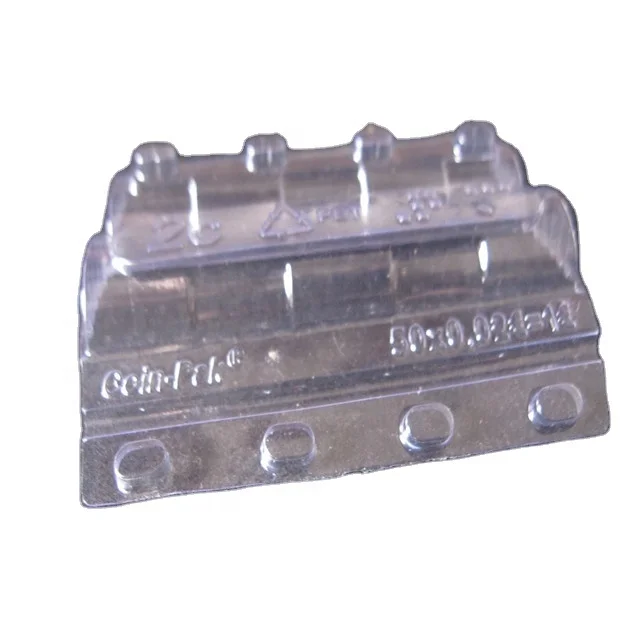 Оптовая продажа, серия цветных пластиковых монет в блистерной упаковке