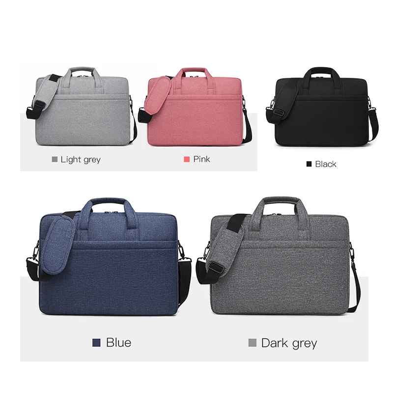 Helloween Factory Direct Wholesale Durable Laptop Bags Solid Color Bags Business Laptop Messengers For Unisex