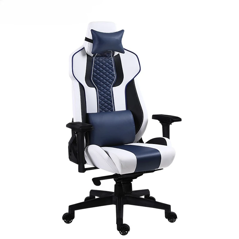 Factory Wholesale Swivel Game Chair Height Adjustable Revolving Leather Office Chair With Massage And Big Seat Gaming Chair