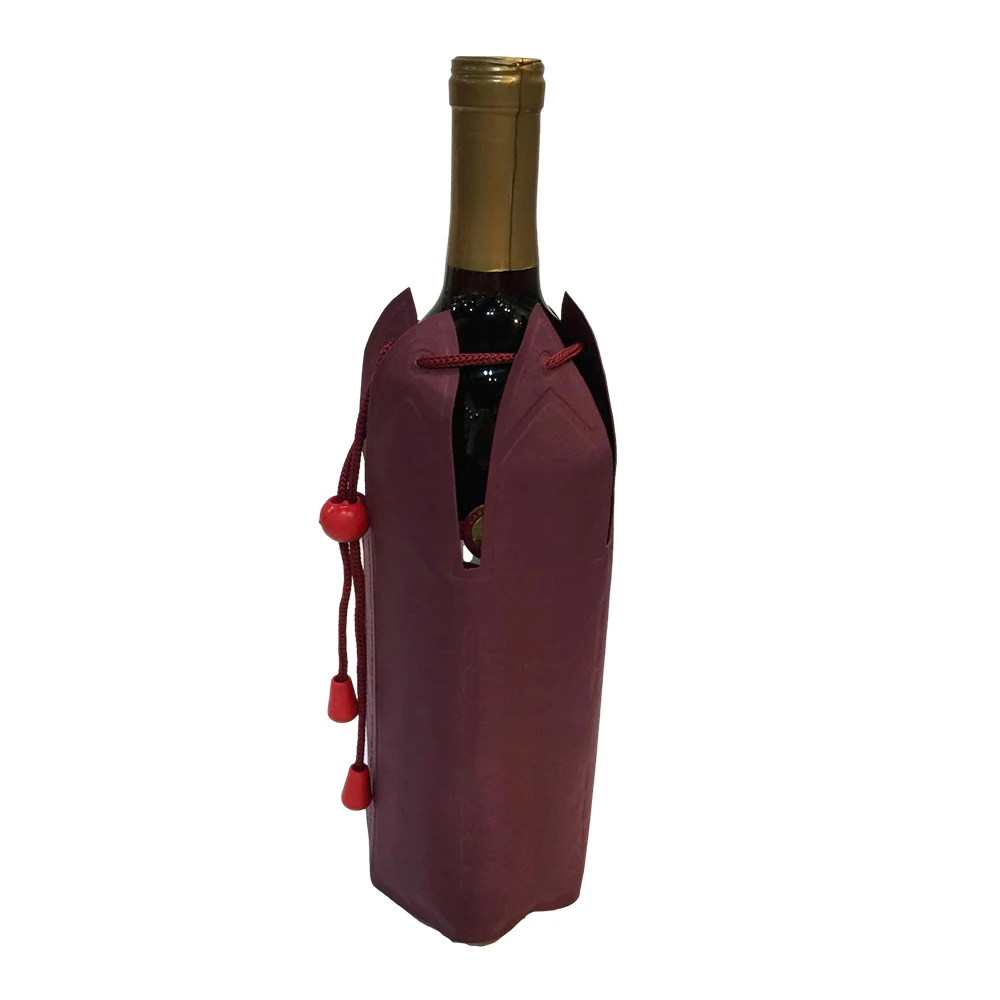 Wine cooling wrap with adjust rope  gel wine bottle sleeve waterproof wine ice bag Shanghai factory