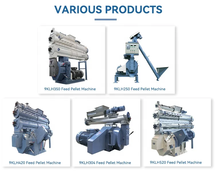 Feed Pellet Machine Feed Pellet Mill Chicken Feed Processing Machines With Stainless Steel Ring Die