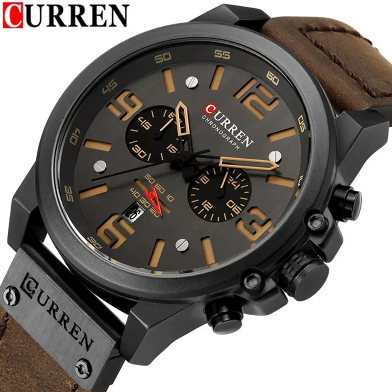 Reloj Brand Logo Curren 8314 Men Original Quartz Watch Fashion Charm Style Luxury Wristwatches Fashion Watch For Man