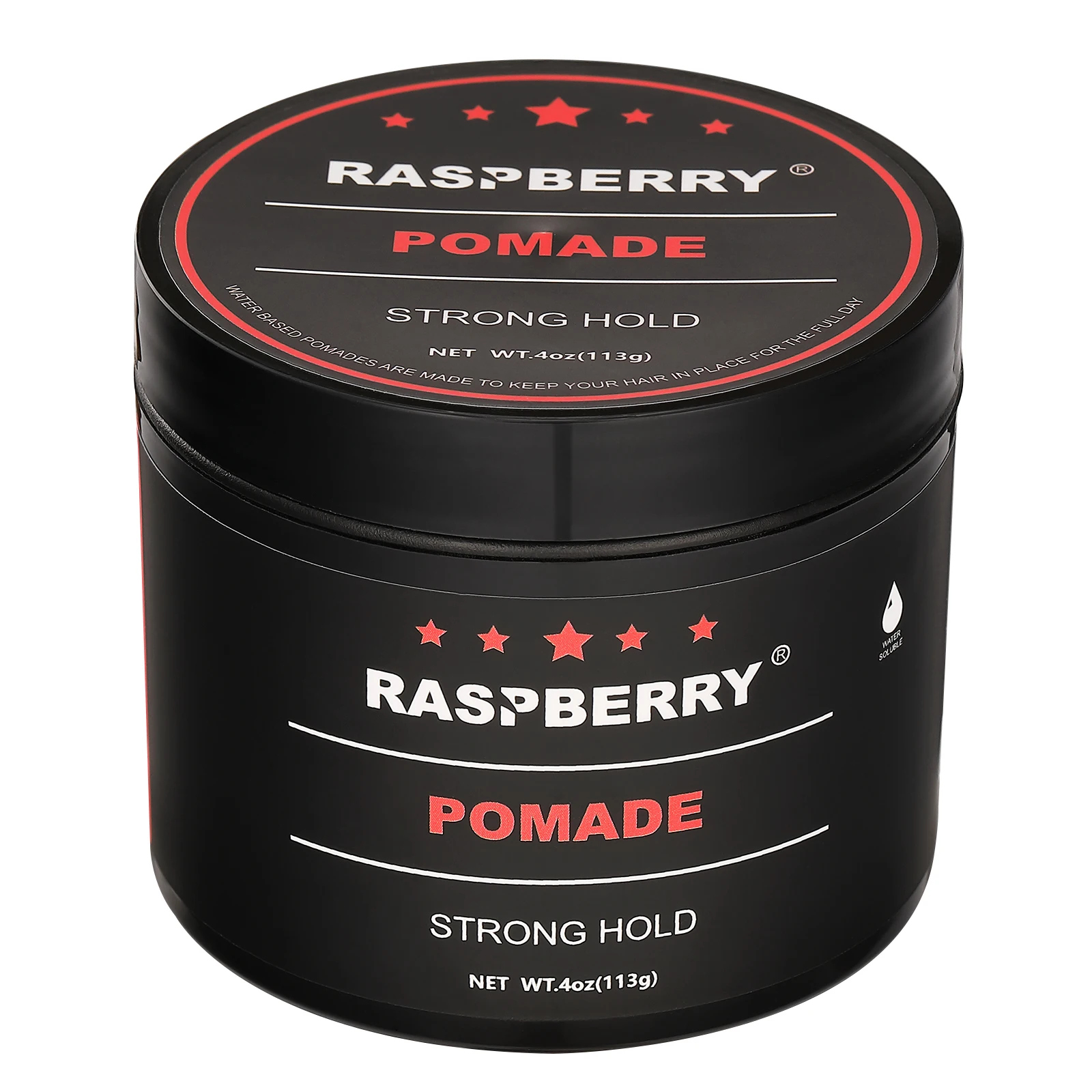 Medium Shine Water Based Wax Like Flake Free Hair Pomade for All Hairstyles