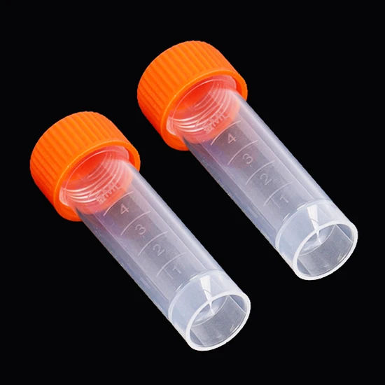 Factory laboratory sterile 5ml freezing cryo sampling collection tube