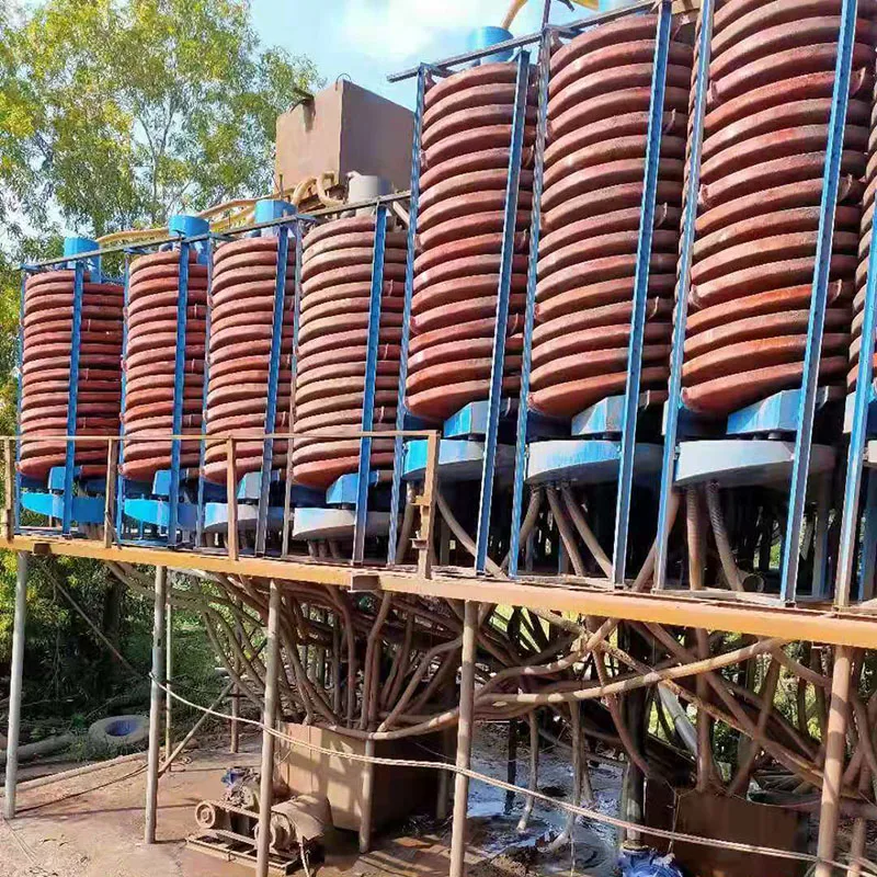 Separator Gravity Gold Mining Spiral Chute Price