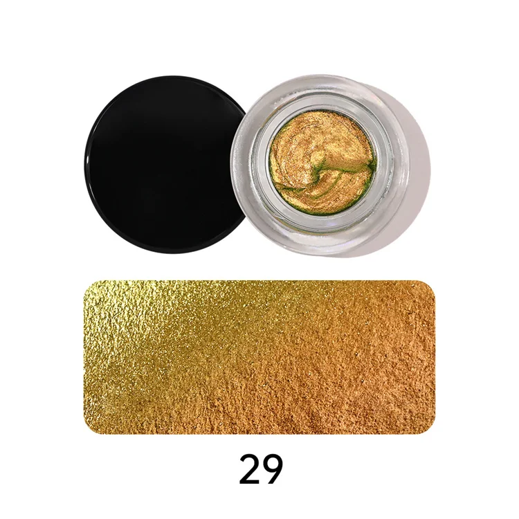 Custom Logo Single Performance Face Color Makeup Eyeliner Eye Shadow High Pigmentation Custom Multichrome Eye Shadow Chameleon