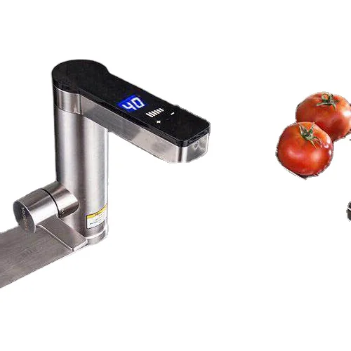 High Quality Instant Heating Electric Water Heater Faucet wash hand basin toilet fancy mixer double handle faucet