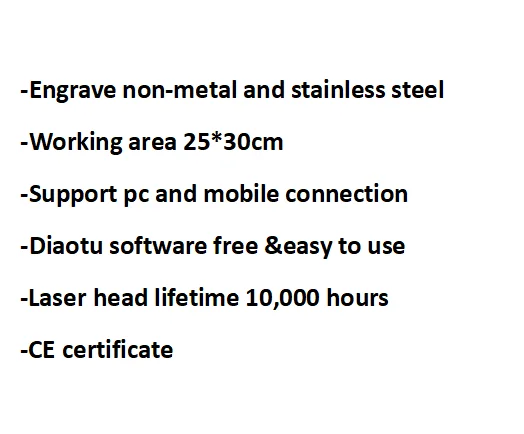 Diaotu T1 Affordable Mini Laser Engraving Machine Wood Laser Engraver CNC Laser Engraving and Cutting Machine with Rotary