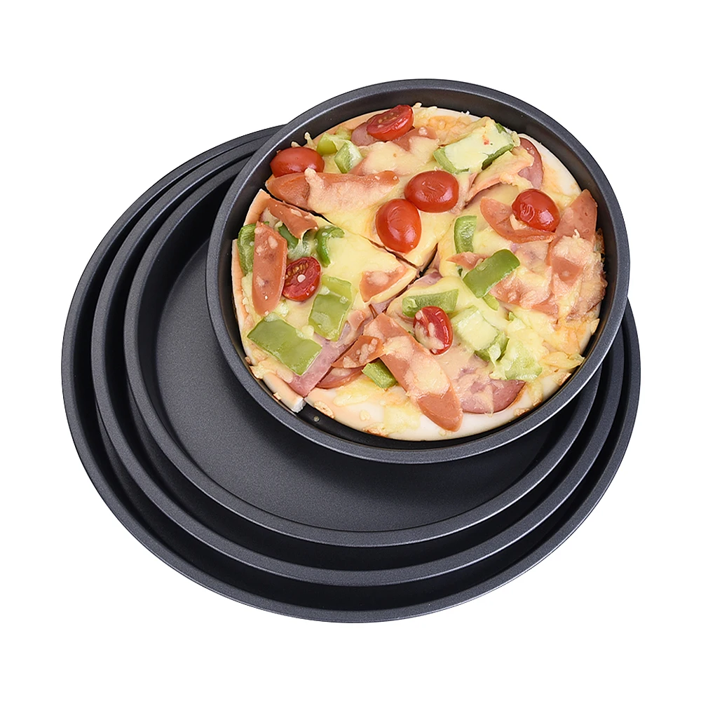 Pizza Cake Baking Tools Oven Metal Trays For Baking