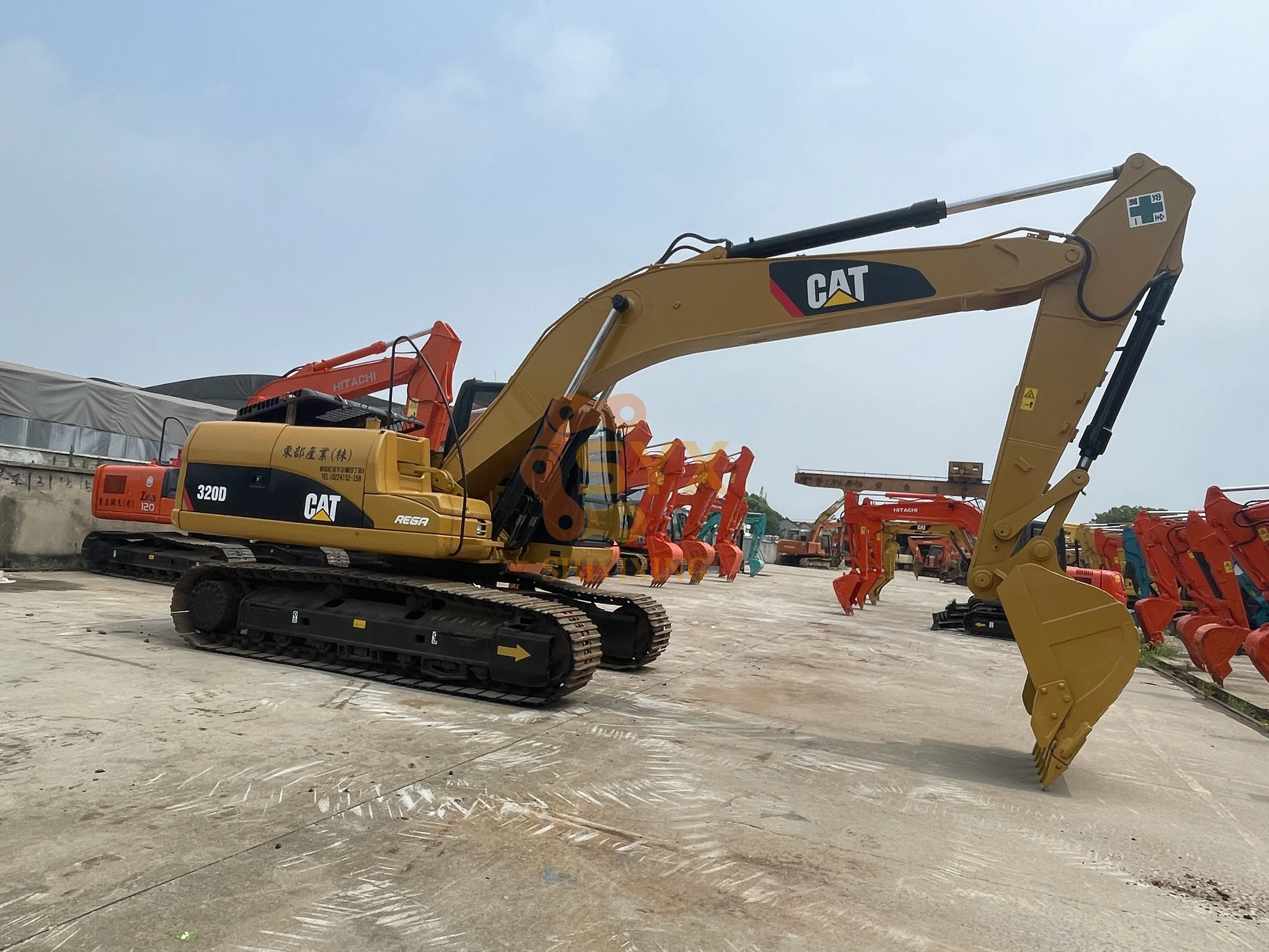 Новое поступление Япония б/у cat320 экскаватор caterpillar 320d 20 тонн