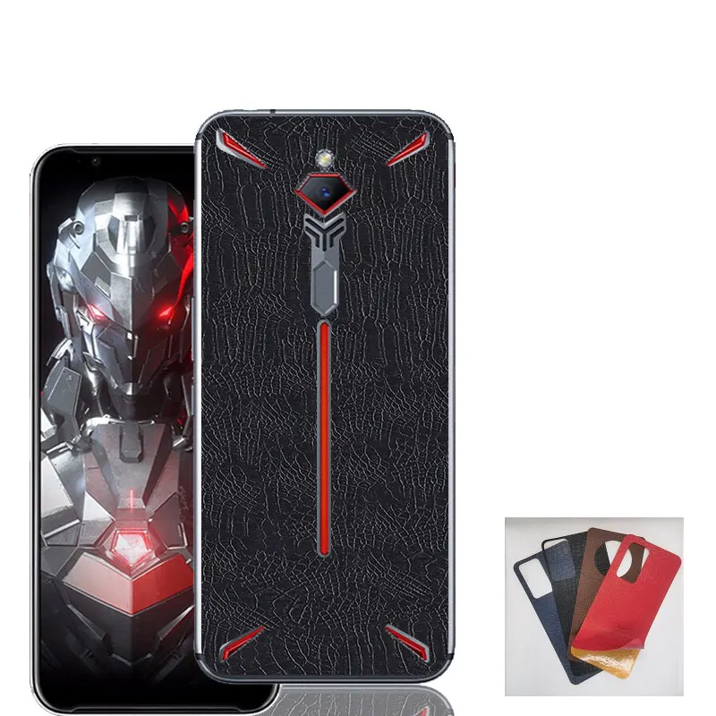 Suitable for ZTE Qingyang 2 3 Q505T Q802T Xiaoxian 2 3 4 5 Yuanhang 2 3 4 5 imitation leather crocodile print phone back film