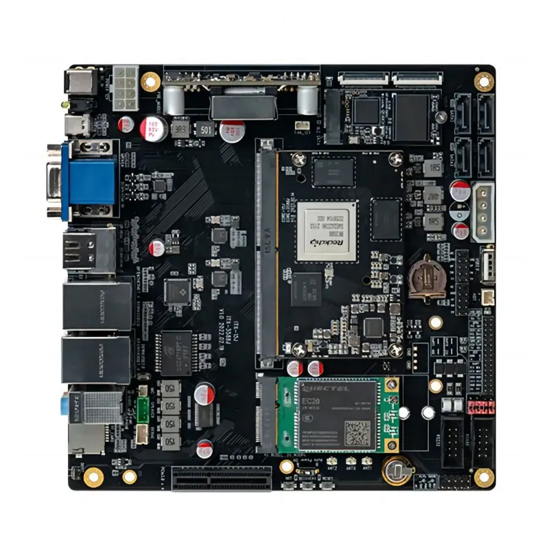 Rockchip RK3588 Octa core 8K AI NPU 6Tops motherboard 8gb 16gb 24gb ram 32gb 64gb 128gb rom arm evb rk3588 development board